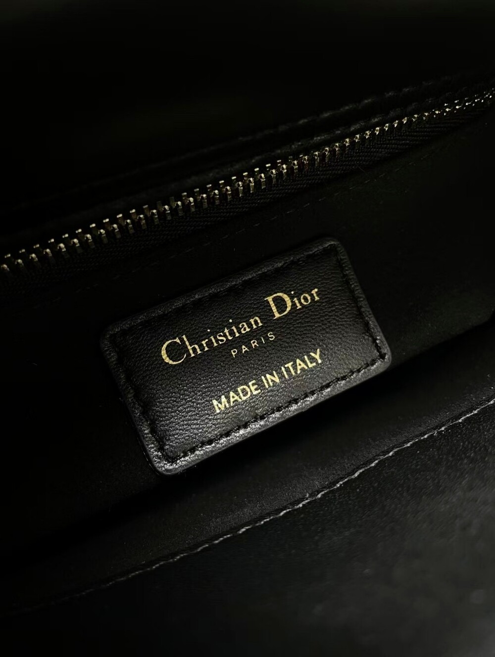 Mini Lady Dior Bag Black Cannage Lambskin - Picture 7 of 7